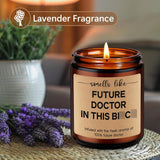 Candles - Future Doctor Gifts, Med School Gifts For Medical Student - Graduation, Valentines, Medical School Acceptance, White Coat Ceremony Presents For Future Doctors, Med Students, Women, Men
