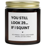 -Funny Birthday Vanilla Scented 9Oz Soy Candle, Hilarious Gift For Women, Men, Friends, Coworkers, Aging Humor Candle, Hand-Poured Vegan & Eco-Friendly Candles, Sarcastic Birthday Gift
