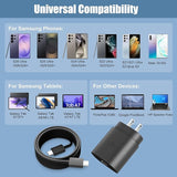 25W USB C Super Fast Charger with 10FT Type C Cable Fast Charging Block for Samsung Galaxy S26 S25 S24 S23 iPhone 17 16