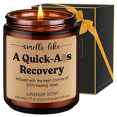 Get Well Candle, Surgery Recovery Gifts For Women, Men - After Surgery, Get Well Soon, Cancer Comfort Gifts - Funny Injury, Sick, Hysterectomy, Chemo, Quick Recovery, Feel Better Present