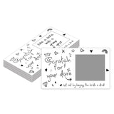 Bachelorette Dare Card Party Games, Cartoon Graffiti Bridal Shower Scratch Off Game Dare Card, Wedding Party/Engagement Party/Bride Shower Decorations– 40 Cards(A01)