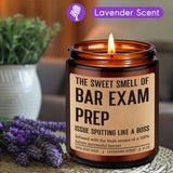 Candle, Future Lawyer, Bar Exam Prep Gifts, Studying For The Bar, Law School Essentials, Graduation Gifts For Law Student, Graduate, New Grad - Funny Future Lawyer Presents For Women Men