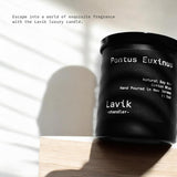 Scented Luxury Soy Candle 11.5Oz, Stylish Matte Black Jar, Great Home Decor, Natural American Soy Wax, Hand-Poured In The Us, Cotton Wick And Long Lasting Masculine Luxury Fragrance