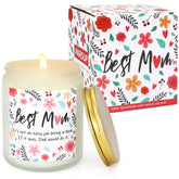 Vanilla Scented Soy Wax Candle - 7 Oz - Mother'S Day Gift - Cream Can Candle