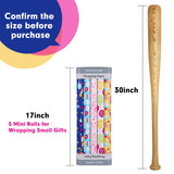 Birthday Wrapping Paper Set – 5 Rolls (17" X 120" Each) - Colourful Happy Birthday Designs For Kids