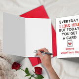 Funny You Had Me Valentine'S Day Card For Husband Wife Girlfriend Boyfriend, Naughty Valentines Day Cards For Him Her,Happy Valentine'S Day Card, Envelope Included.