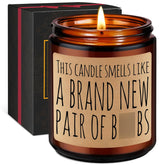 Candles, Breast Cancer Gifts, Funny Implants, Breast Reduction Surgery Presents, Bo-B Job Recovery Supplies - Reconstruction, Mastectomy Surgery, Cancer Survivor Gifts For Women Her
