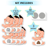 Baby Shower Games 38 Raffle Cards, Baby Shower Activity And Idea, Fun And Easy To Play