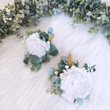 100 Pack Artificial Carnation Flowers Picks Bulk White Carnations Stems Silk Carnation Flower Heads With Wired Stems 3.5" X 7.9" (Wxh) Floral Arrangement Diy Wreaths