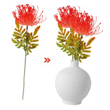 Faux Spider Lily 10Pcs Flower Branch Artificial Plastic Bouquet Vase Flower Branch Filler Artificial Lycoris Bulbs Fake Flower Artificial Flowers Rock Touch At Home
