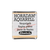 - Horadam Aquarell - Finest Artists' Watercolors, 229 Naples Yellow, 14 229 044, 1/2 Pan