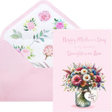 Happy Mother'S Day Card For Daughter In Law With Envelope 1 Pcs Mothers Day Card Gift Gifts To Daughter-In-Law Message Inside 5X7 Inch