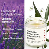 New Parents Gifts For Couples, Soy Wax Lavender Scented Candle - Gender Reveal Gifts For Parents To Be (7Oz)