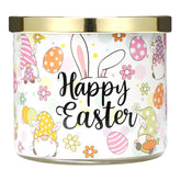 Easter Jasmine Scented Candle 3 Wick Large Jar, 14 Oz, Easter Candle Gift