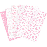 Tissue Paper, 50 Sheets Elephant Pink Tissue Paper For Gift Bags Gift Wrapping, Cute Baby Girl Design Art Gift Wrap For Baby Shower, Birthday, Anniversary, Craft, 19.7X13.8Inch