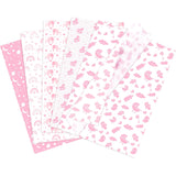 Tissue Paper, 50 Sheets Elephant Pink Tissue Paper For Gift Bags Gift Wrapping, Cute Baby Girl Design Art Gift Wrap For Baby Shower, Birthday, Anniversary, Craft, 19.7X13.8Inch