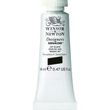 Winsor & Newton 8840476 Designer Gouache - Jet Black, 14 ml Tube - Matte Opaque Gouache Paints, Ideal for Gouache Painting, Brilliant, Lightfast Colours with Great Coverage