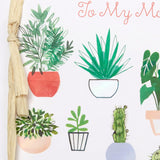 Mother'S Day Card, Houseplants, Includes A Unique Sentiment And Coordinating Envelope (Nmd-0020)
