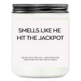Funny Bridal Shower Gifts For Bride - Bride Gifts - Engagement Gift For Women - Engaged Gift Scented Candle