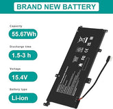 MB04XL Replacement Laptop Battery for HP Envy X360 15-AQ M6-AQ Series 843538-541