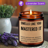 Grad Candle, Masters Degree Graduation Gifts For Her Him, 2026 Graduation Gifts For Masters Degree Women Men, Congratulations Presents For Mba Graduates, Congrats Presents For Masterate