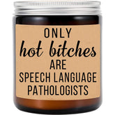 Speech Language Pathologist Slp Graduation Gifts - Funny Candle - Housewarming - Soy Wax - Funny Candle