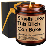 Candle, Gifts For Bakers, Baking Gifts For Women, Men - Funny Valentines Bake Present For Baking Lovers, Bread Bakers, Pastry Chef - Sourdough, Birthday Ideas For Friend, Culinary Student, Woman