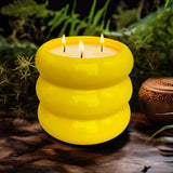 Scented Candle For Women & Men, Vanilla Soy Wax Candle, 18 Oz Ceramic Candle For Home, 70 Hours Long Lasting Burning, Suitable Gift For Birthdays, Anniversaries, Mother’S & Father’S Days, Christmas