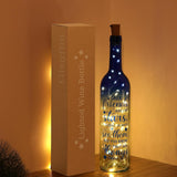 Christmas Gifts For Friends Light Up Lamp Decor For Home Decorations Wine Bottle Lights With Cork Message In A Bottle Ki