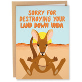 Funny Mothers Day Card From Daughter Son | Cute Happy Birthday Card For Mom | Adult Dirty Humorous Mother’S Day Appreciation Card | Australia Kangaroo Card