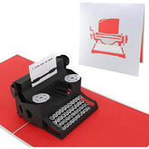 “I Love You So Much” Typewriter 3D Pop Up Card – Romantic Valentine’S Day Or Anniversary Card For Him Or Her – Unique Love Card For Wife, Husband, Boyfriend Or Girlfriend