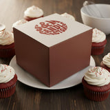 Red Velvet Cupcake Candle ~ Premium Soy Wax 16Oz Square Mason Jar Candle ~ Great Valentine'S Day Candle
