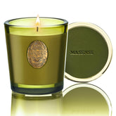 Natural Strong Soy Candle | Sandalwood Jasmine & Green | 9.2 Oz, 50H Burn Time | Luxury Candle For Relaxation, Gifting, Home Décor | Ideal For Bedroom, Office, Party Ambiance