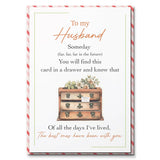 Anniversary Card For Husband, Card With Envelope And Seal, Love Card, 25Th Anniversary Cards, Anniversary Card Messages
