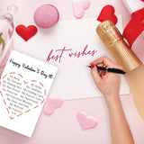 Valentines Day Gifts For Him Her, Happy Valentine'S Day Card Gifts To Wife Husband Girlfriend Boyfriend, Love Vday Card