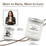 Cancer Gifts For Woman – Funny Get Well Gift For Women Men, Lavender Aromatherapy, Breast Cancer Care, Soy Wax, Surgery Recovery Presents, Chemo Must Haves, Motivational Comfort (7Oz)