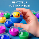 50Pcs 2 Inch Multicolor Vending Machine Capsules Gumball Machine Capsules, Prize Capsules, 2 Inch Capsules For Prize, Easter, Party Favors