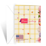Granddaughter Valentine'S Card, Made In America, Eco-Friendly, Thick Card Stock With Premium Envelope 5In X 7.75In, Packaged In Protective Mailer