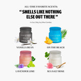Scented Candles Gifts For Women, 4 * 3 Oz Small Soy Candle Set, 4 Pack Candle Gift Set For Mom Sister Girlfriend, Ideal Gifts For Women (Vanilla Bean,Beach,Lavender, Rose)