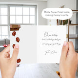 Coffee Valentine’S Day Card For Girlfriend, Boyfriend, Wife, Husband - Cute Funny Anniversary & Birthday Card For Him Her - Punny Vday Love Greeting Card Blank Inside (You'Re My Favorite Human Bean)