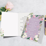 Grandma Birthday Card, Poem Birthday Card For Grandmother, Grandma Bday Gift From Grandchild, You Mean The World To Me