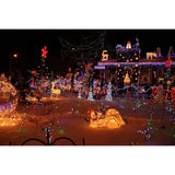 120 Packs Christmas Light Hangers Hook, Stainless Steel Christmas Ornament Hangers Xmas Outside String Light Ornament Hanger Outdoor Hanging Lights Xmas Decoration