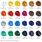 Acrylic Paint Set 24 Colors (0.74 Oz Tubes). High-Viscosity, Richly Pigmented Paints For Canvas, Wood & Crafts. Water-Based Formula. Holiday Gift For Artists & Painters