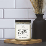 - Thoughtful New Parents Gifts For Couples,Best Gifts For First Time Mom And Dad, Expectant Parents, Gender Reveal Candle And Baby Congratulations - 100% Soy Wax, Made In Usa