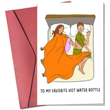 Valentines Gifts For Him, Boyfriend, Bf, Husband, Men - Funny Valentines Card For Him - Anniversary, Birthday Gifts For Him - Single 5.3''X 8'' Folded Romantic Card From Girlfriend, Wife, Her