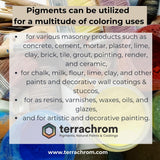 Natural Mineral Earth Pigments, For Artistic And Decorative Paints, Cement, Resin, Varnish, Mortar - Dye In Powder Form | Eco-Friendly & Sustainably Sourced 1Kg (Burnt Sienna)