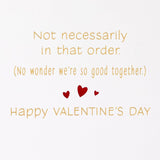 Hallmark Valentines Day Card for Husband, Wife, Boyfriend, Girlfriend (Snuggling Dogs)