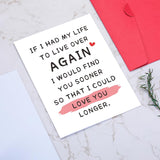 National Girlfriends Day Gifts, Couple Gift Ideas, Husband Birthday Card, Meaningful Card For Boyfriend, Romantic Gifts For Him, Anniversary Wedding Stuffers To Husband Wife