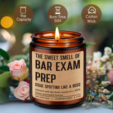 Candle, Future Lawyer, Bar Exam Prep Gifts, Studying For The Bar, Law School Essentials, Graduation Gifts For Law Student, Graduate, New Grad - Funny Future Lawyer Presents For Women Men