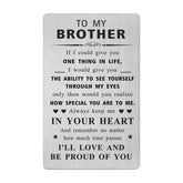 Brother Valentines Day Card - Gifts For My Brother Birthday Graduation Wedding Easter Father'S Day Card